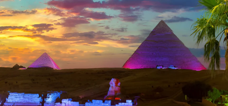 Giza Pyramids Tour with Light Show