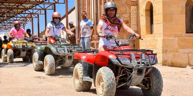 Hurghada: Morning Quad Bike Tour, Camel Ride and Transfer