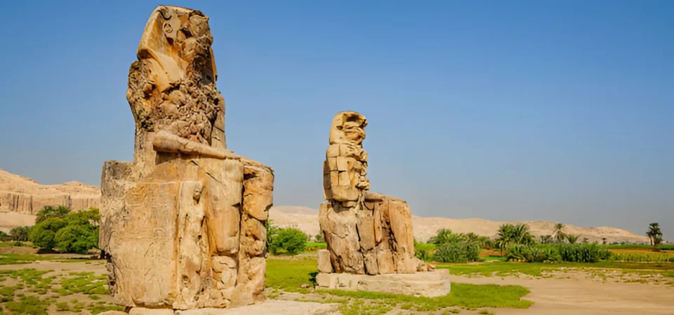 the Colossi of Memnon